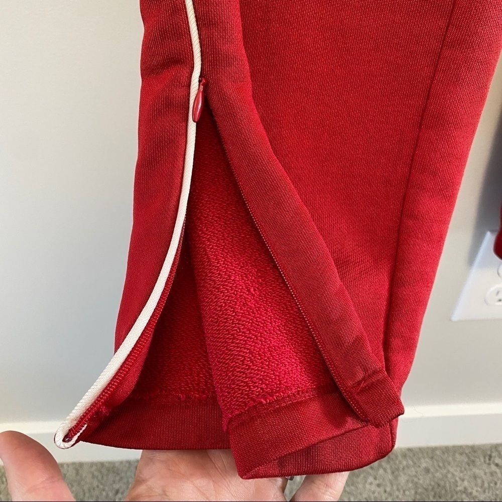 Aritzia Wilfred Free Shimada  Red Track Pants - Picture 9 of 11